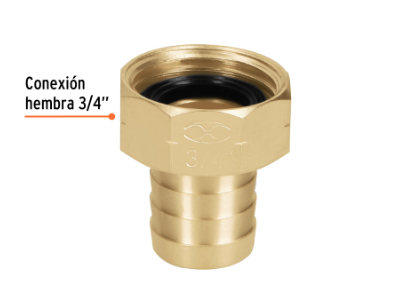 Venta de ADAPTADOR HEMBRA 3/4" P/MANGUERA (Mueble de Baño) en CDMX | Ferreteros Unidos
