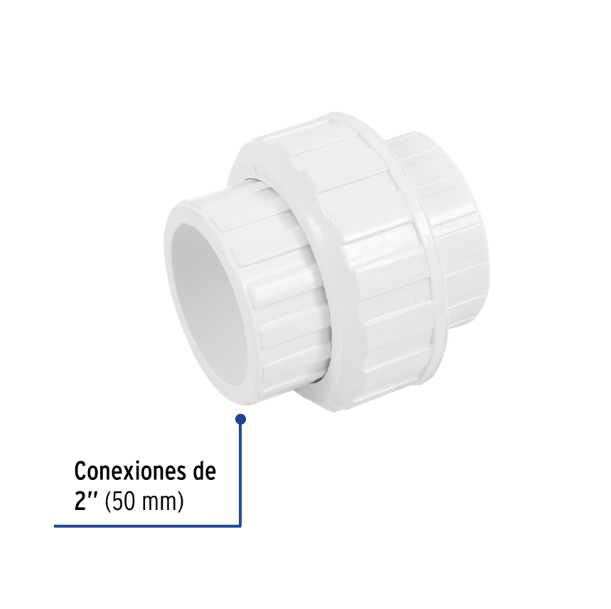 Venta de TUERCA UNION PVC HID. 2" (Mueble de Baño) en CDMX | Ferreteros Unidos