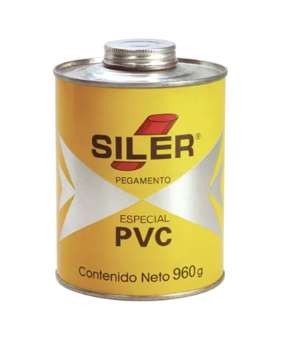 Venta de PEGAMENTO P/PVC 960 ML.. SILER (Mueble de Baño) en CDMX | Ferreteros Unidos