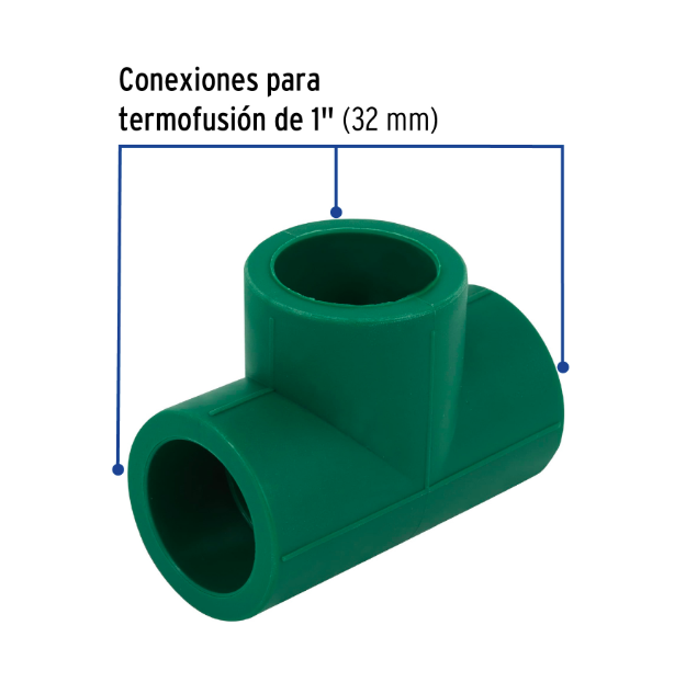 Venta de TEE PPR 1" (Mueble de Baño) en CDMX | Ferreteros Unidos